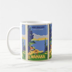 Caneca De Café Viagem Nova Zelândia: Lago Land Adventure