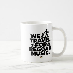 Caneca De Café Viagem para o Reggae Music Sticker