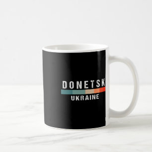 Caneca De Café Viagem pela cidade de Donetsk Ucrânia