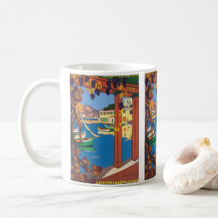 Caneca De Café Viagens Antigas, Riviera Francesa Mar Mediterrâneo