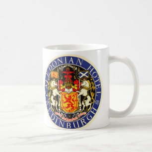 Caneca De Café viagens vintage Caledonian Hotel Edinburgh Scotlan
