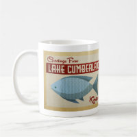Viagens vintage de Peixes do Lago Cumberland