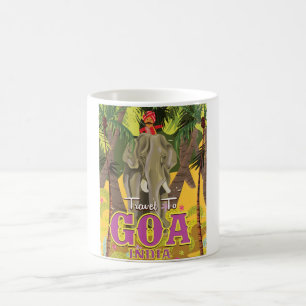 Caneca De Café Viagens vintage Goa India