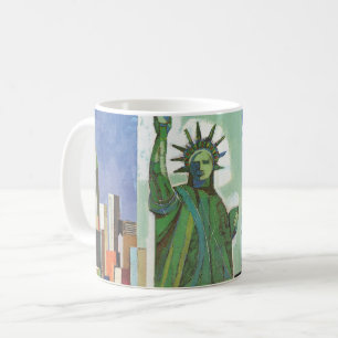 Caneca De Café Viagens vintage Para American Airlines