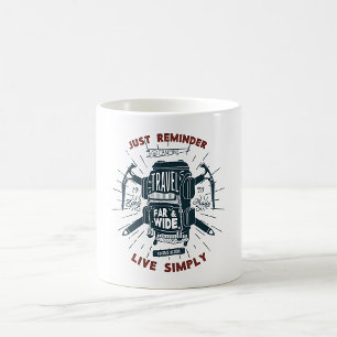 Caneca De Café Viajando Longe e Largo