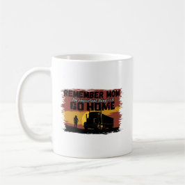 Caneca De Café Viajante Feminino Mãe Viagem Rodoviária Design