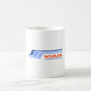 Caneca De Café Viasa Retro. Venezuela