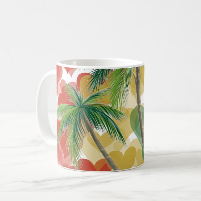 Caneca De Café Vibe da Ilha - Personalize (Frente Esquerda)