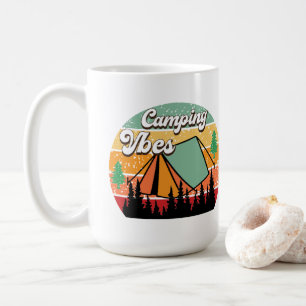 Caneca De Café Vibes de acampamento