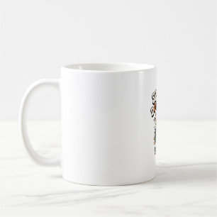 Caneca De Café Vibes de Magia de Cachorro no Halloween