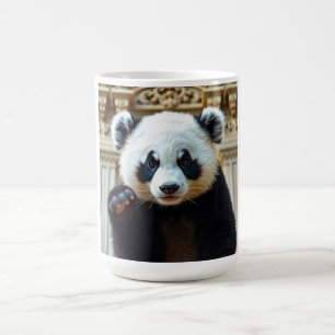 Caneca De Café Vibes de Panda Fofo