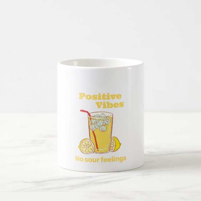 Caneca De Café Vibes Lemonade Mug Positivo (Centro)