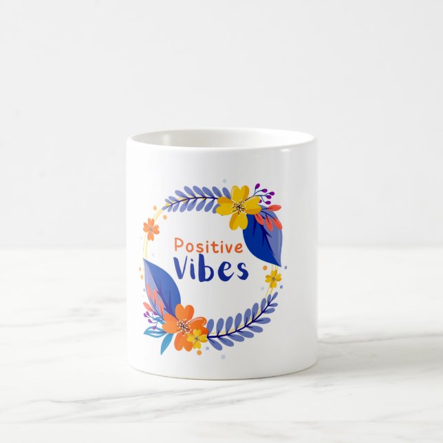 Caneca De Café Vibes Mug Positivos (Centro)