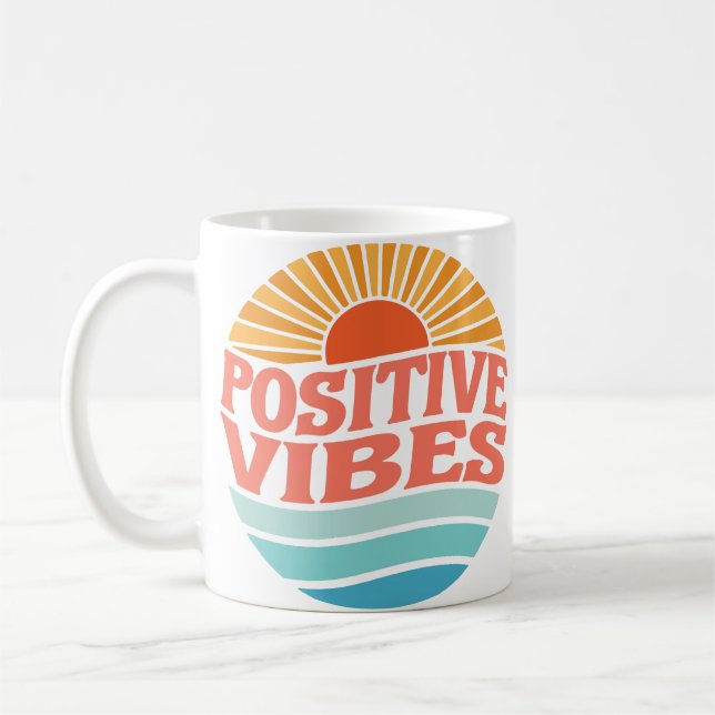 Caneca De Café Vibes Positivas (Esquerda)