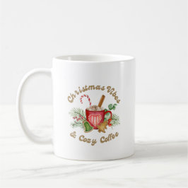 Caneca De Café Víblias de Natal e Café Louco