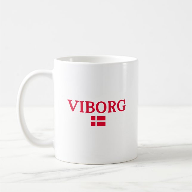 Caneca De Café VIBORG Dinamarca (Esquerda)