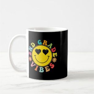 Caneca De Café Vibrações da 2ª Série Rosto Feliz Presente de Sorr