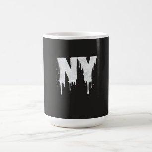 Caneca De Café Vibrações das Ruas de NY