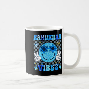 Caneca De Café Vibrações de Hanukkah Chanukah Pijama Feliz Hanukk