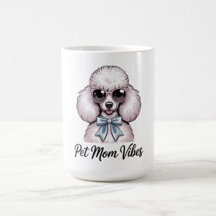 Caneca De Café Vibrações de Mãe de Estimação Óculos de Sol Cachor