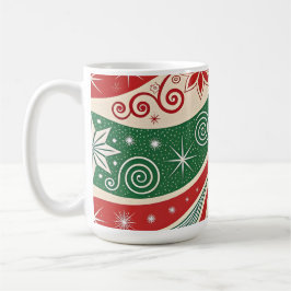 Caneca De Café Vibrações de Natal