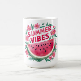Caneca De Café Vibrações de Verão