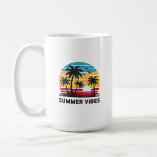 Caneca De Café vibrações do verão