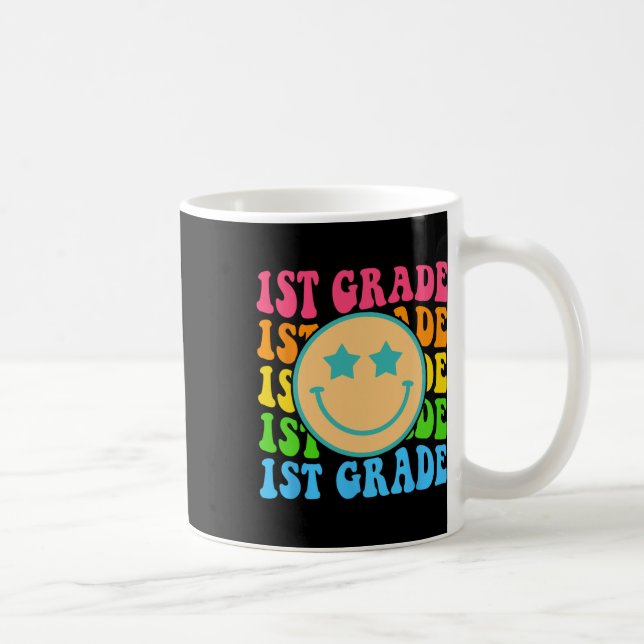 Caneca De Café Vibrações Groovy da Primeira Série Face Retro Prof (Direita)