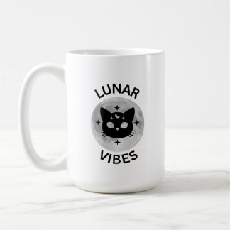 Caneca De Café Vibrações Lunares
