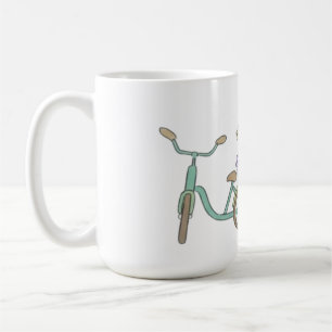 Caneca De Café Vibrações matinais Lofi Girassol Arte retrô