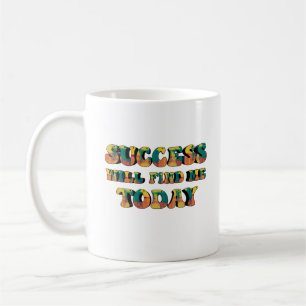 Caneca De Café vibrações motivacionais afirmam uma atitude posi