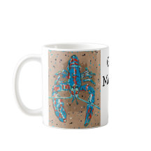 Vibrant Abstract Lobster Mug