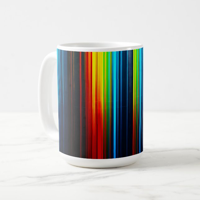 Caneca De Café Vibrant Light Spectrum (Frente Esquerda)