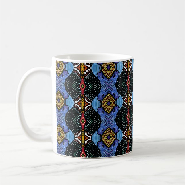 Caneca De Café Vibrant Royalty (Esquerda)