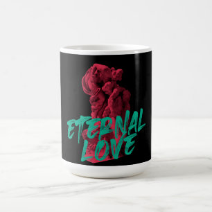 Caneca De Café Vibrante, urbano, trendente gráfico design Eternal