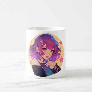 Caneca De Café Vibray Fantasy Girl Coffee Mugs
