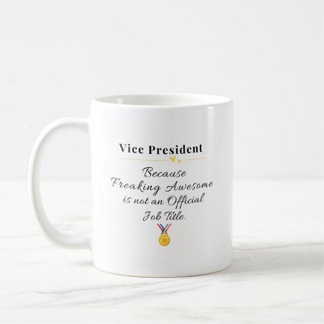 Caneca De Café Vice-Presidente (Esquerda)