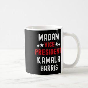 Caneca De Café Vice-Presidente Kamala Harris Camisa Feminista. He