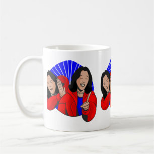 Caneca De Café vice-presidente kamala harris meme engraçado