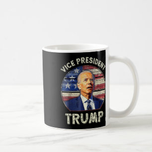 Caneca De Café Vice Presidente Trump Bandeira Dos EUA Biden Eleiç