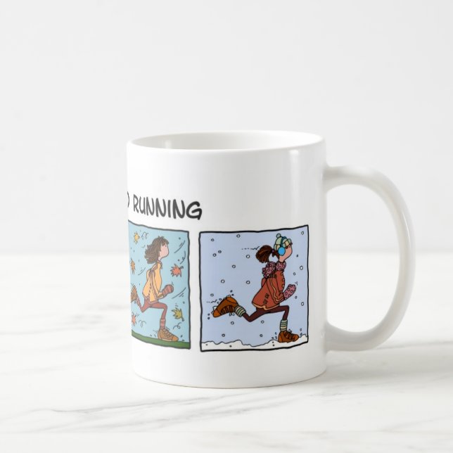 Caneca De Café viciado ao funcionamento (mulher) (Direita)