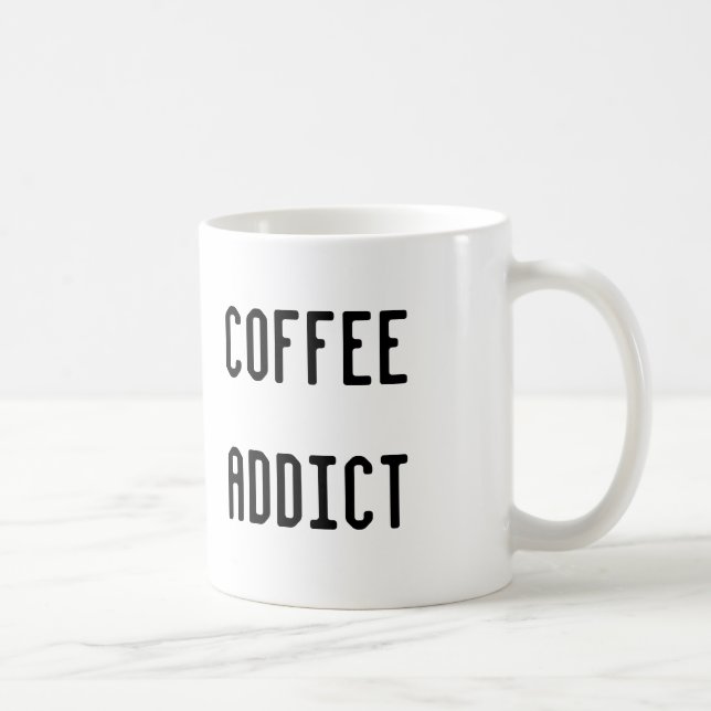 CANECA DE CAFÉ VICIADO DO CAFÉ (Direita)