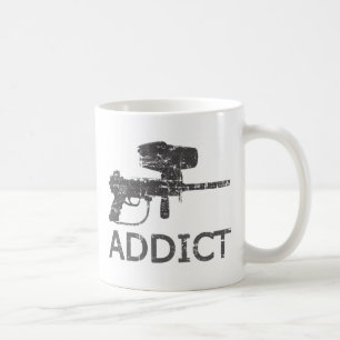 Caneca De Café Viciado do Paintball