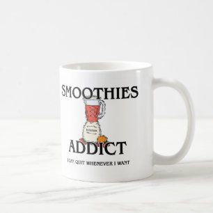 Caneca De Café Viciado dos Smoothies