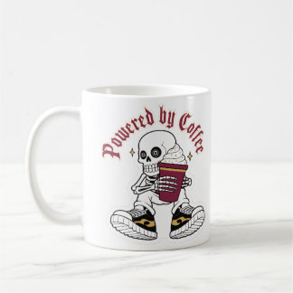 Caneca De Café Viciado em Café Esqueleto