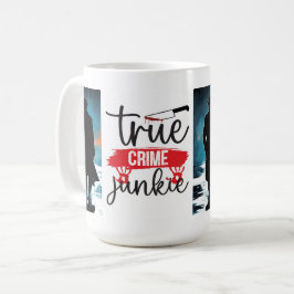 Caneca De Café Viciado em crimes verdadeiros