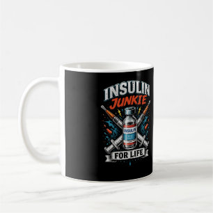 Caneca De Café Viciado em Insulina para a Vida