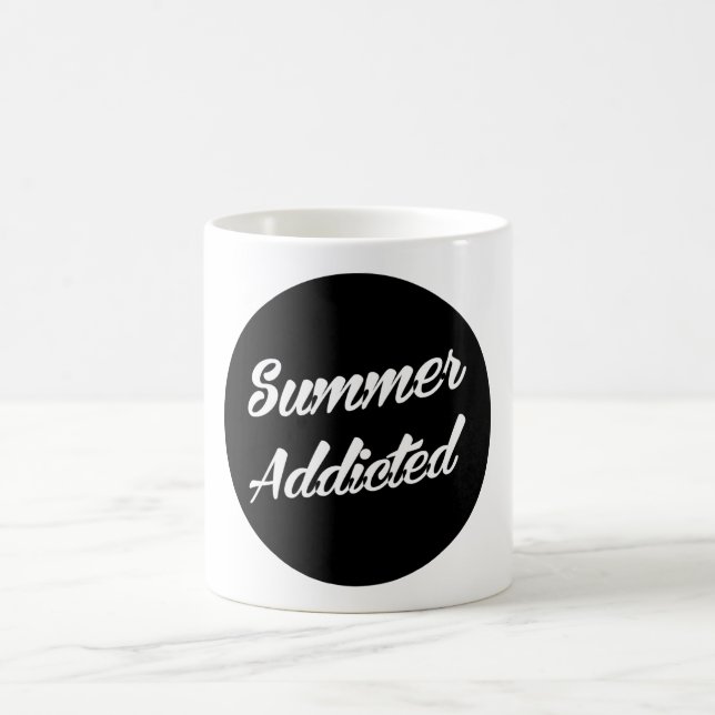 Caneca De Café Viciado em Verão (Centro)