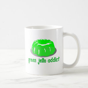 Caneca De Café Viciado verde de Jello