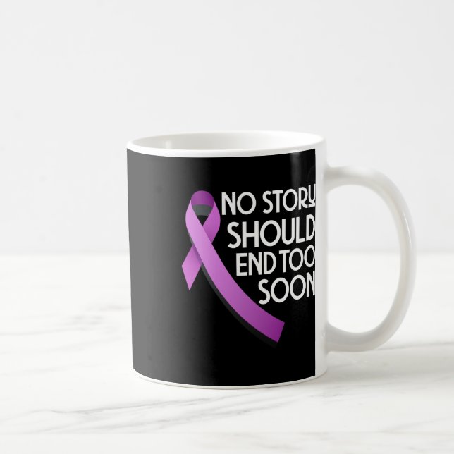 Caneca De Café Vício De Superação Nenhuma História Deve Terminar  (Direita)